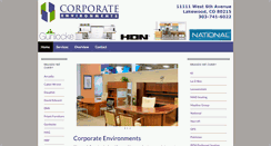 Desktop Screenshot of corporate-environments.com